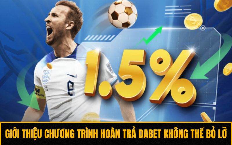 Giới thiệu chương trình hoàn trả Dabet không thể bỏ lỡ