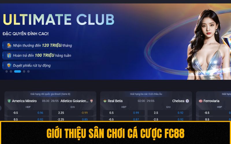 Giới thiệu sân chơi cá cược FC88