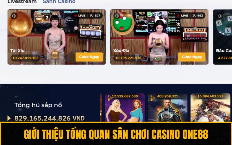 Giới thiệu tổng quan sân chơi Casino One88