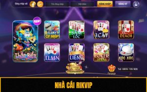 Nhà Cái Rikvip - Sân Chơi Game Đổi Thưởng Uy Tín