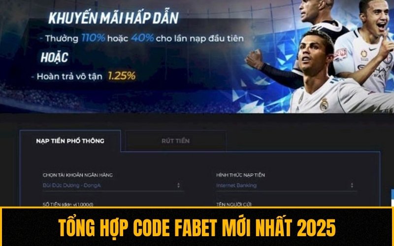 Tổng hợp các mã code Fabet mới nhất 2025 cho bet thủ Tổng hợp các mã code Fabet mới nhất 2025 cho bet thủ