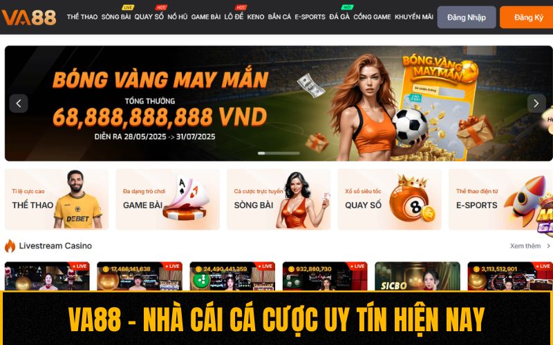 VA88 - Nhà cái cá cược uy tín hiện nay
