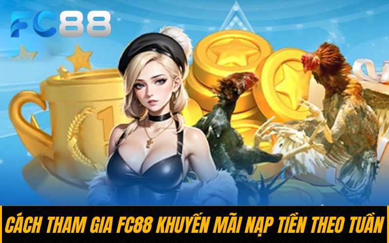 Cách tham gia FC88 khuyến mãi nạp tiền theo tuần