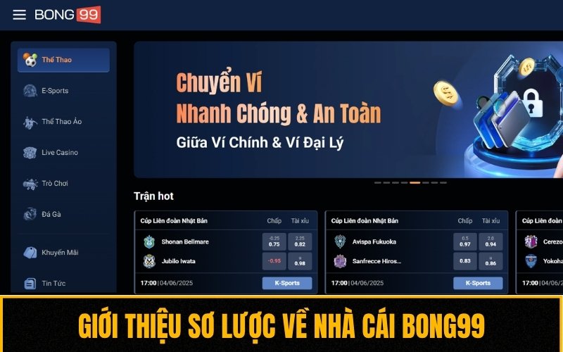 Giới thiệu sơ lược về nhà cái BONG99 nổi bật tại Việt Nam