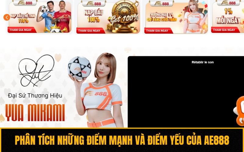 Phân tích những điểm mạnh và điểm yếu của AE888